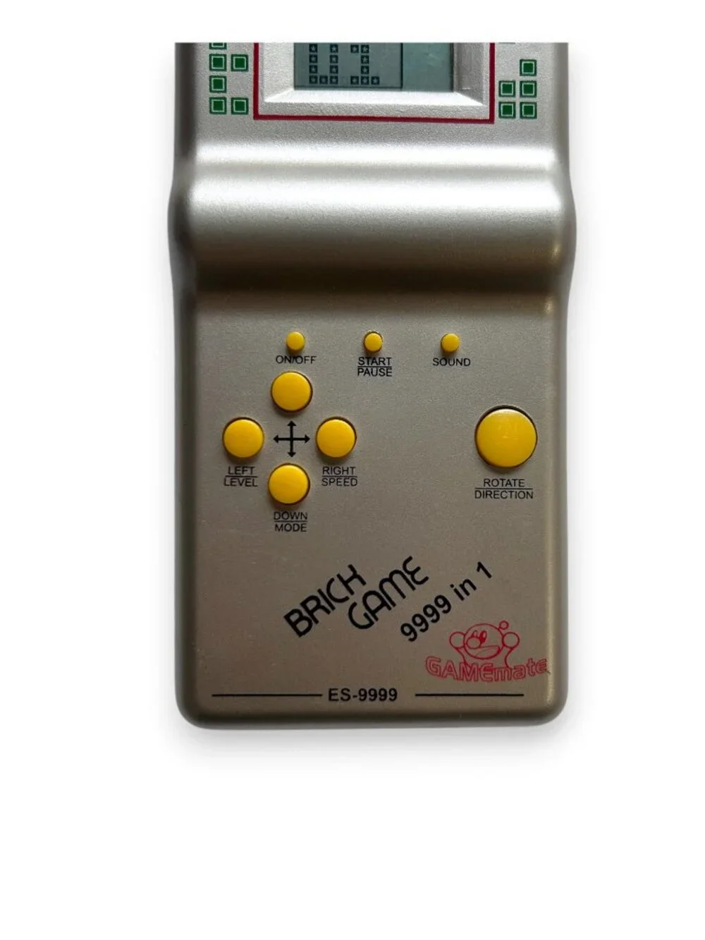 (Video) Handheld Brick Game E9999 Tetris Style LCD Electronic Game 9999 in 1